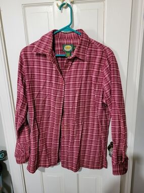 Cabela's Red Flannel Shirt
